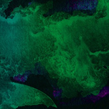 Soyut suluboya tasarımı, boyalı dokuya yakın çekim. Asgari arkaplan.