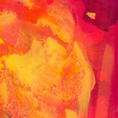 Soyut suluboya tasarımı, boyalı dokuya yakın çekim. Asgari arkaplan.