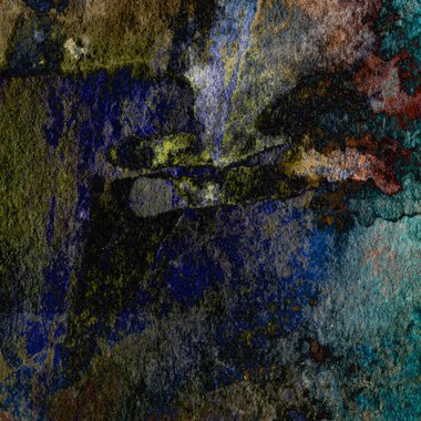 Soyut suluboya tasarımı, boyalı dokuya yakın çekim. Asgari arkaplan.