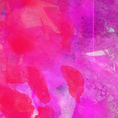 Soyut suluboya tasarımı, boyalı dokuya yakın çekim. Asgari arkaplan.