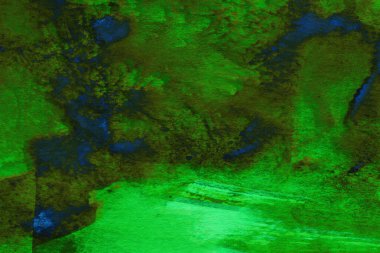 Soyut suluboya tasarımı, boyalı dokuya yakın çekim. Asgari arkaplan.