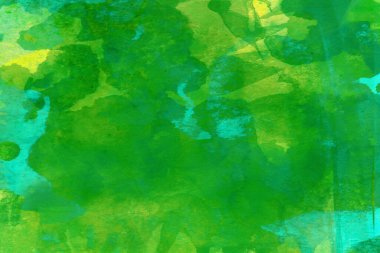 Soyut suluboya tasarımı, boyalı dokuya yakın çekim. Asgari arkaplan.