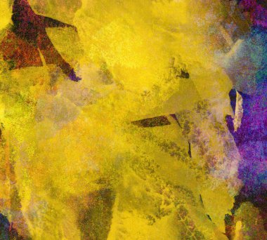 Soyut suluboya tasarımı, boyalı dokuya yakın çekim. Asgari arkaplan.