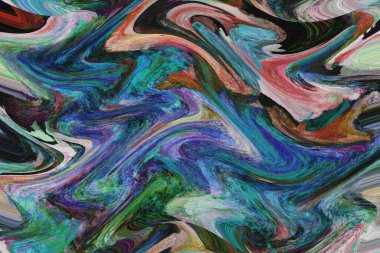 Renkli soyut arkaplan deseni. Fantezi fraktal kavramı