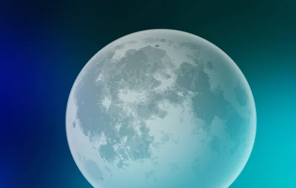 Schöne Glühende Mond Konzept Hintergrund — Stockfoto