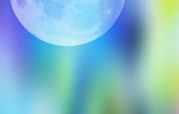 Beautiful Glowing Moon Concept Background — Stock Photo, Image