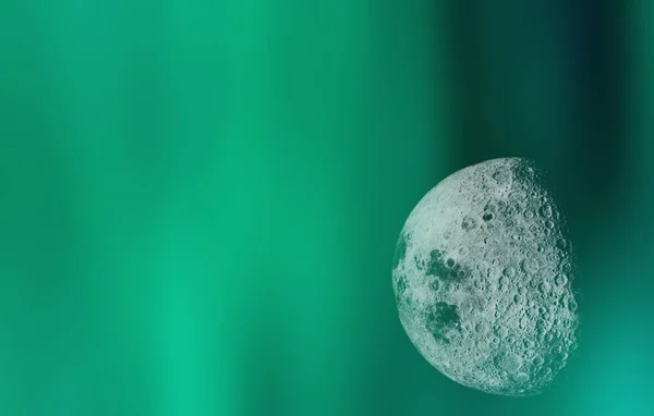 美丽灿烂的月亮概念背景 — 图库照片