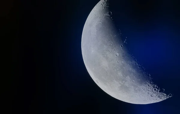 Bella Luna Incandescente Concetto Sfondo — Foto Stock