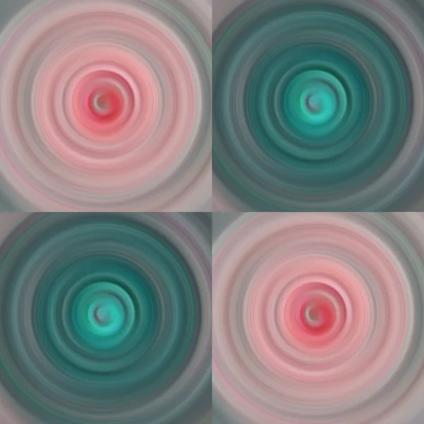 Quattro Astratto Colorato Frammento Sfondi Vista — Foto Stock