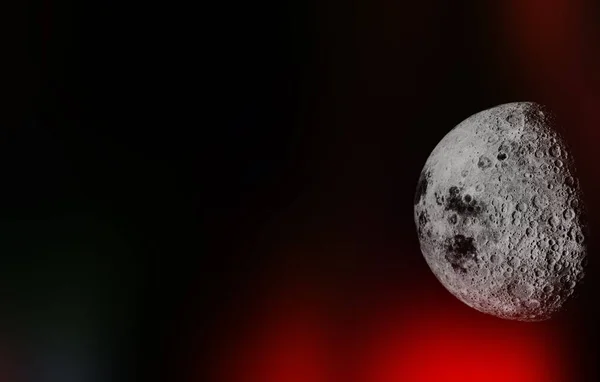 Beautiful Glowing Moon Concept Background — Stock Photo, Image