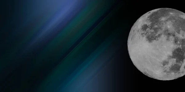 Schöne Glühende Mond Konzept Hintergrund — Stockfoto