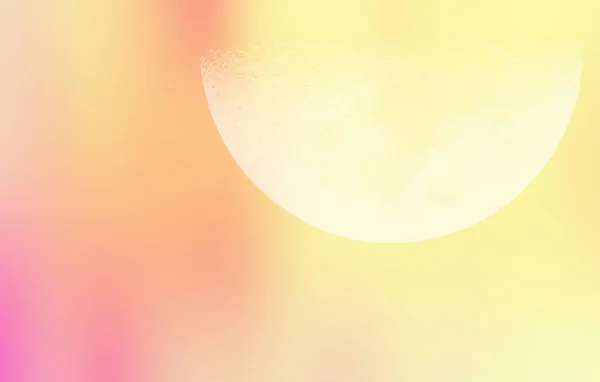 Beautiful Glowing Moon Concept Background — Stock Photo, Image