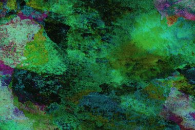 Soyut suluboya tasarımı, boyalı dokuya yakın çekim. Asgari arkaplan.