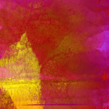 Soyut suluboya tasarımı, boyalı dokuya yakın çekim. Asgari arkaplan.