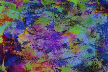 Soyut suluboya tasarımı, boyalı dokuya yakın çekim. Asgari arkaplan.