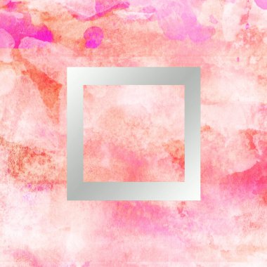 Soyut suluboya tasarımı, boyalı dokuya yakın çekim. Asgari arkaplan.