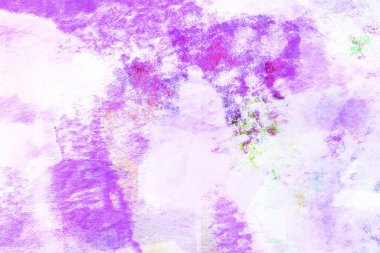 Soyut suluboya tasarımı, boyalı dokuya yakın çekim. Asgari arkaplan.