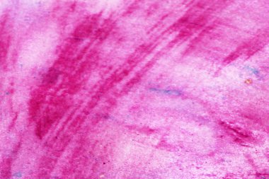 Soyut suluboya tasarımı, boyalı dokuya yakın çekim. Asgari arkaplan.