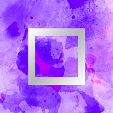 Soyut suluboya tasarımı, boyalı dokuya yakın çekim. Asgari arkaplan.