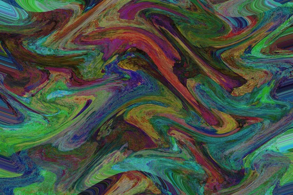 Kolorowy Abstrakcyjny Wzór Tła Koncepcja Fraktalna Fantazji — Zdjęcie stockowe