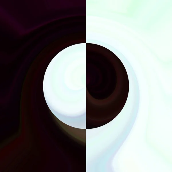 Colorato Modello Sfondo Astratto Concetto Yin Yang — Foto Stock