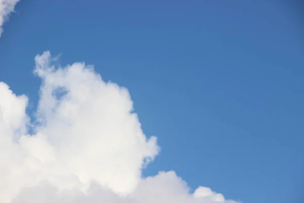 Schönen Bewölkten Himmel Hintergrund Ansicht — Stockfoto