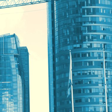 şehir konsepti, şehir manzarası arkaplan görüntüsü  