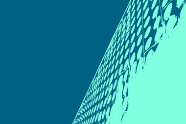 şehir manzarası, duotone konsept arkaplan  