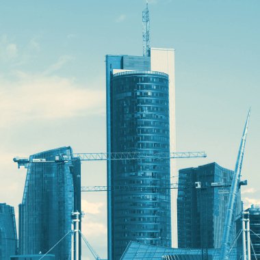 şehir konsepti, şehir manzarası arkaplan görüntüsü  