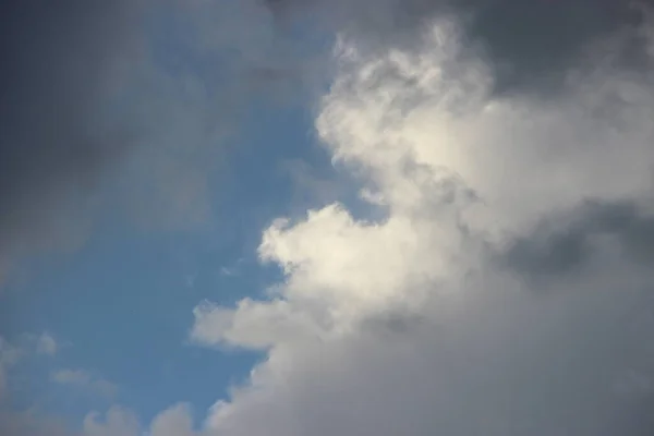 Bela Visão Fundo Céu Nublado — Fotografia de Stock