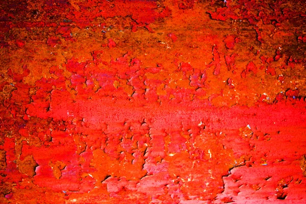 Červená Rezavé Abstraktní Pozadí Pohled — Stock fotografie