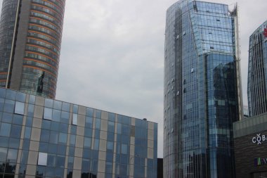 şehir konsepti, şehir manzarası arkaplan görüntüsü  