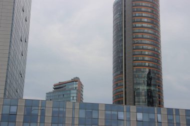 şehir konsepti, şehir manzarası arkaplan görüntüsü  