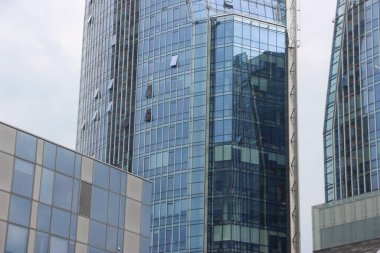 şehir konsepti, şehir manzarası arkaplan görüntüsü  