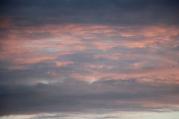 Schönen Bewölkten Himmel Hintergrund Ansicht — Stockfoto