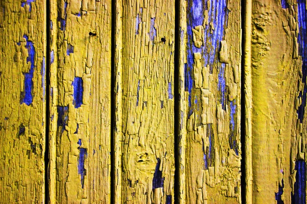 黄色の木製の抽象的な背景ビューを閉じる — ストック写真