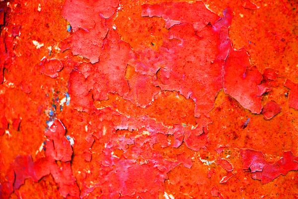 Rojo Oxidado Abstracto Vista Fondo —  Fotos de Stock