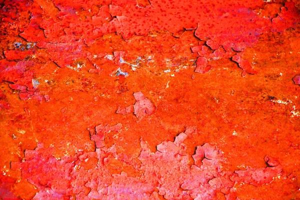 Rojo Oxidado Abstracto Vista Fondo —  Fotos de Stock