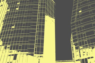 şehir konsepti, şehir manzarası arkaplan görüntüsü  