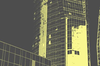 şehir konsepti, şehir manzarası arkaplan görüntüsü  