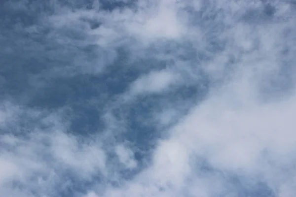 Хмарне Блакитне Небо Вигляд Фону — стокове фото