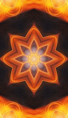 Renkli soyut arka plan. Fantezi mandala konsepti