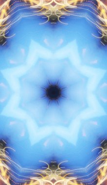 Renkli soyut arka plan. Fantezi mandala konsepti