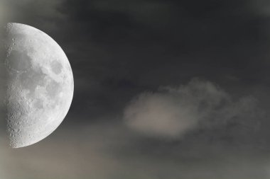 Soyut ay arkaplan görüntüsü, gezegen konsepti 