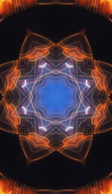 Renkli soyut arka plan. Fantezi mandala konsepti