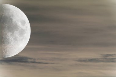 Soyut ay arkaplan görüntüsü, gezegen konsepti 