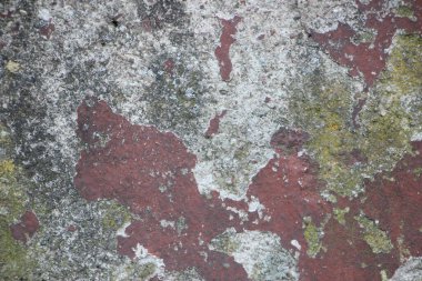 Eskimiş grunge eskimiş renkli beton beton taş duvar dokusu arka plan.