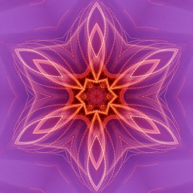 Renkli soyut arka plan. Fantezi mandala konsepti