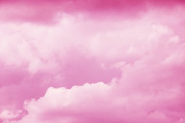 soyut pembe renkli bulutlu gökyüzü arkaplanı 