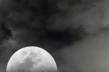 Soyut ay arkaplan görüntüsü, gezegen konsepti 